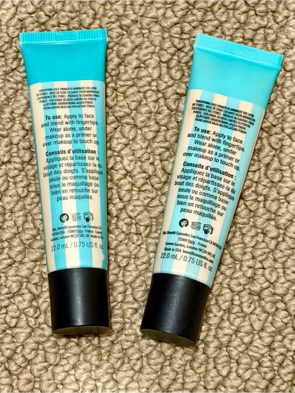 Benefit POREfessional Pore Primer - Turquoise Striped Tube